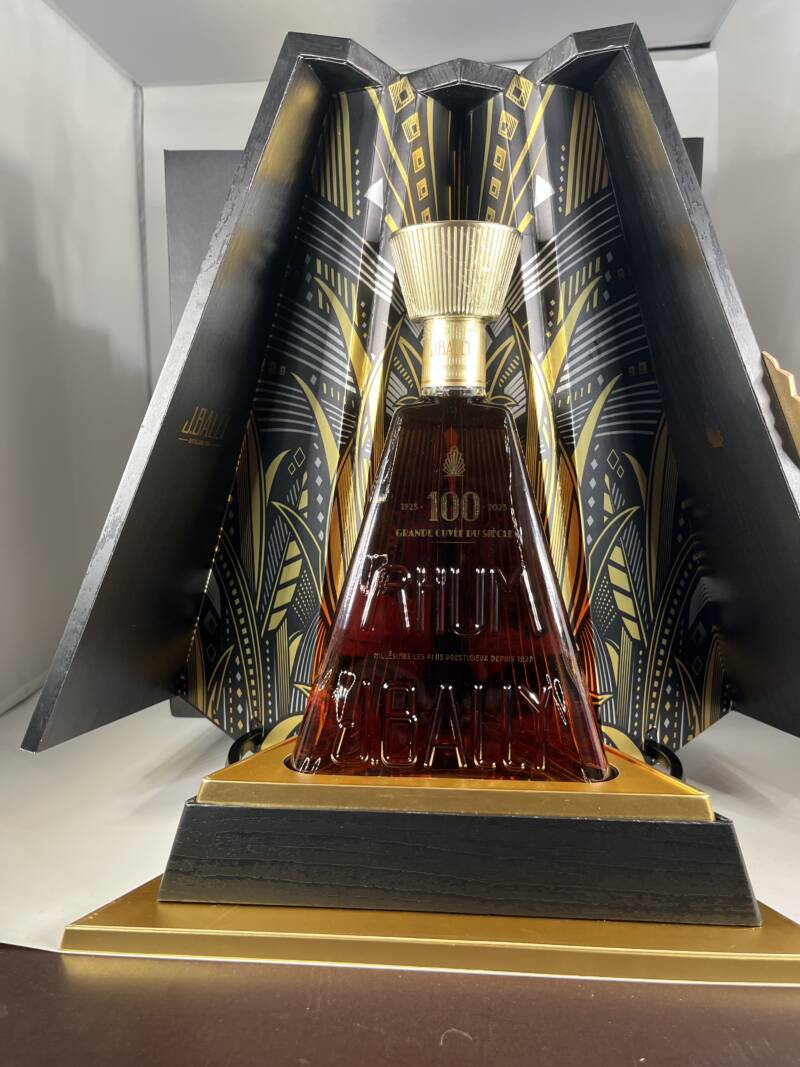 Rhum "grande cuvée du siècle" 100 ans 45°  Bally  (très rare) – Image 4