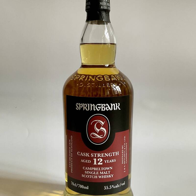 Springbank 12 Y  cask strenght 55.5°  release 2025