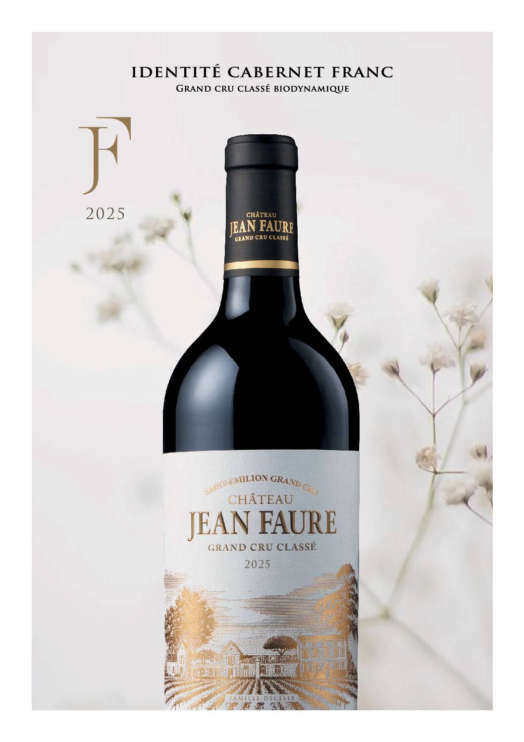 ch. Jean Faure 2025  Saint-Emilion gcc  (carton 6 bts)