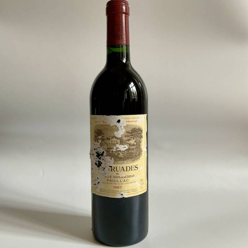 Carruades de Lafite 1987 2nd vin Lafite Rothschild