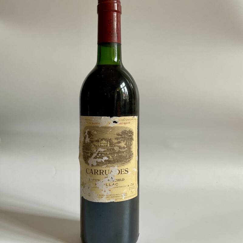 Carruades de Lafite 1987 2nd vin Lafite Rothschild