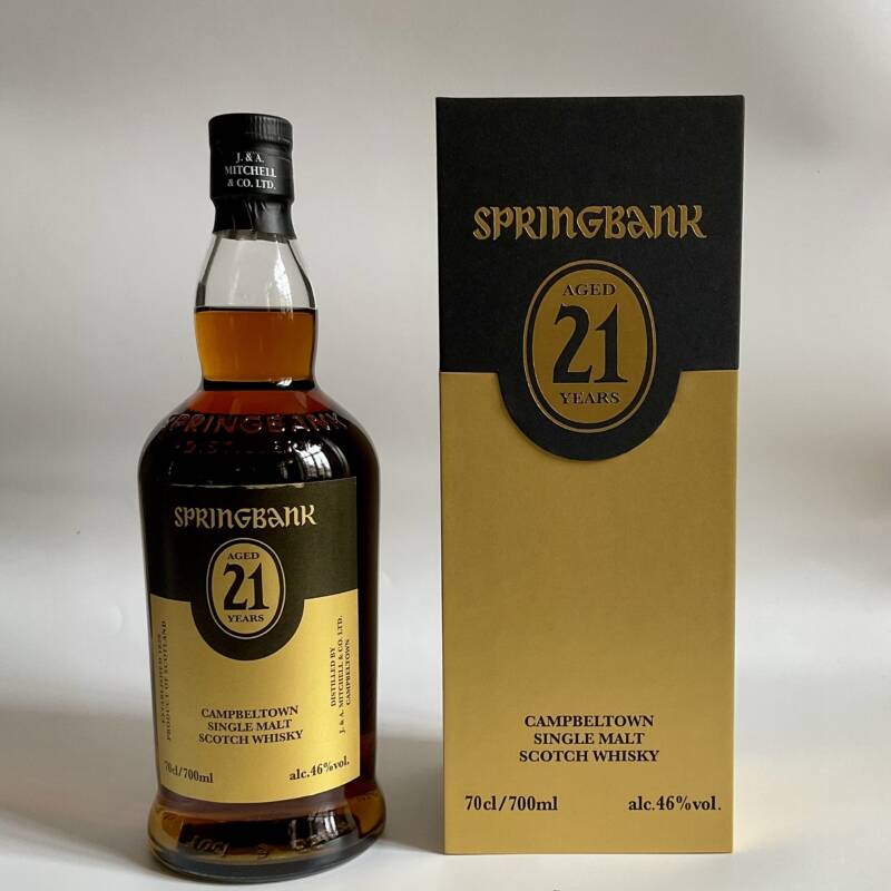 Springbank 21 Y.  46°  2026 release